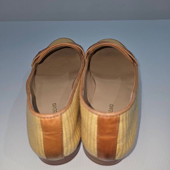 Veronica Beard Raffia Penny Loafer Womens 9 Natural Tan Slip On Summer Capsule - Picture 10 of 13